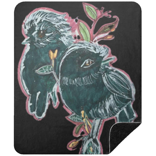 Birdie Sherpa Blanket 50x60