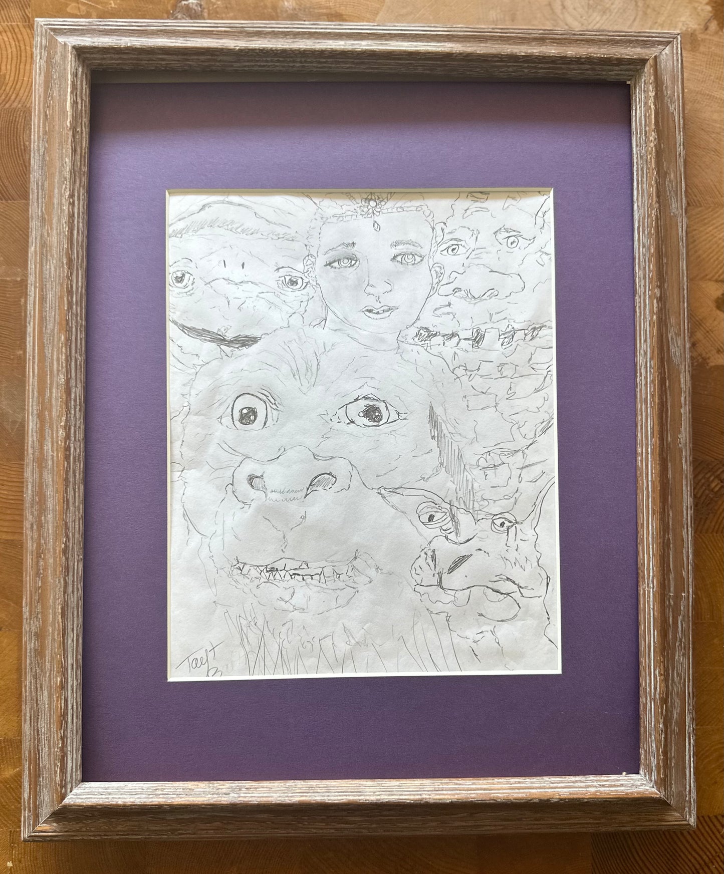 Exotic Princess & Friends Original Artwork by Taytem Barth