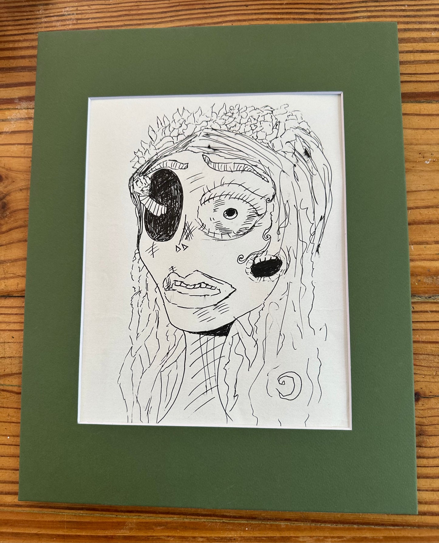 Are You Winking at Me? Original Artwork by Taytem Barth