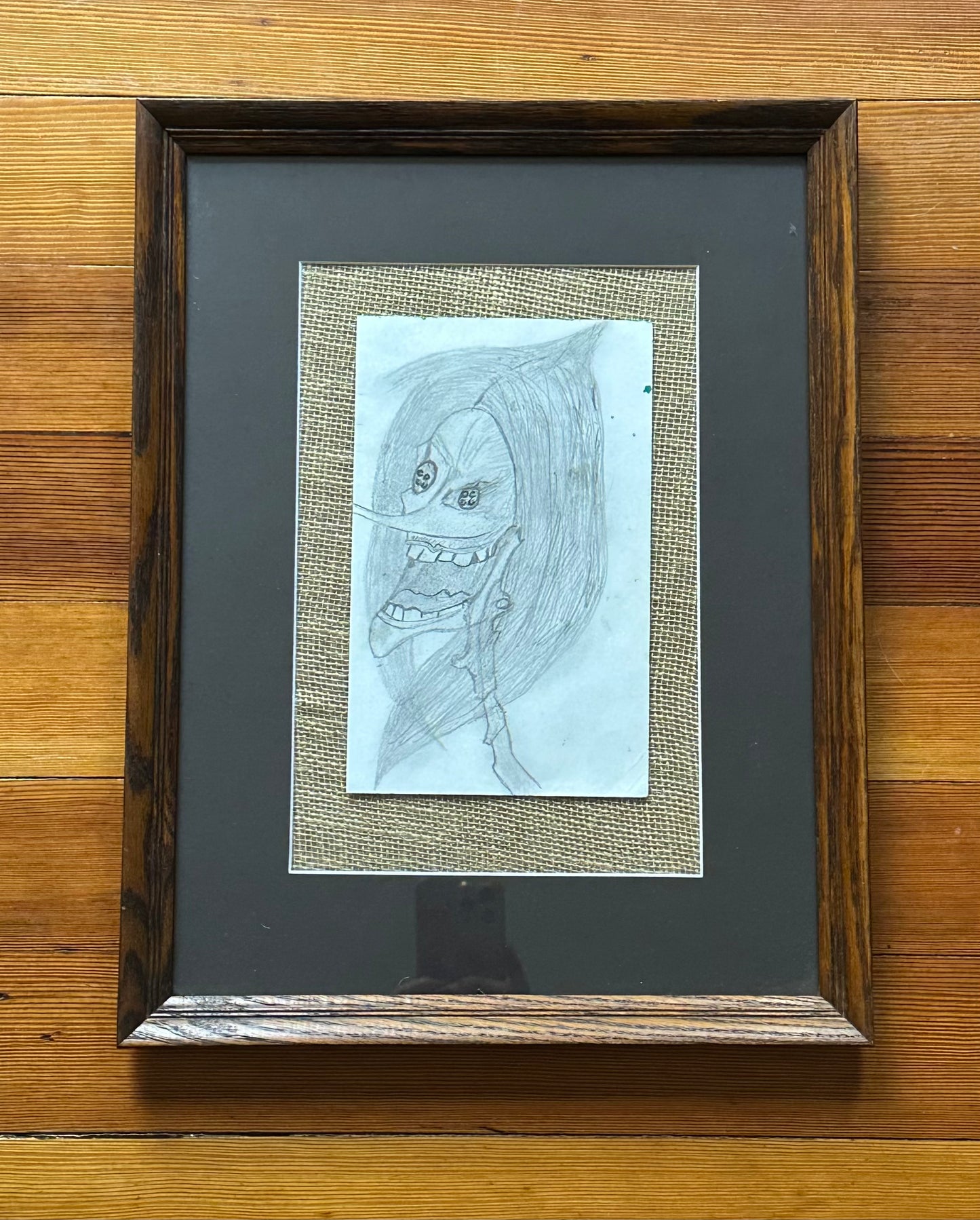 Button Eyed Witch Original Artwork by Taytem Barth