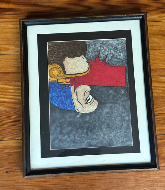 Man Versus Machine Original Artwork by Taytem Barth