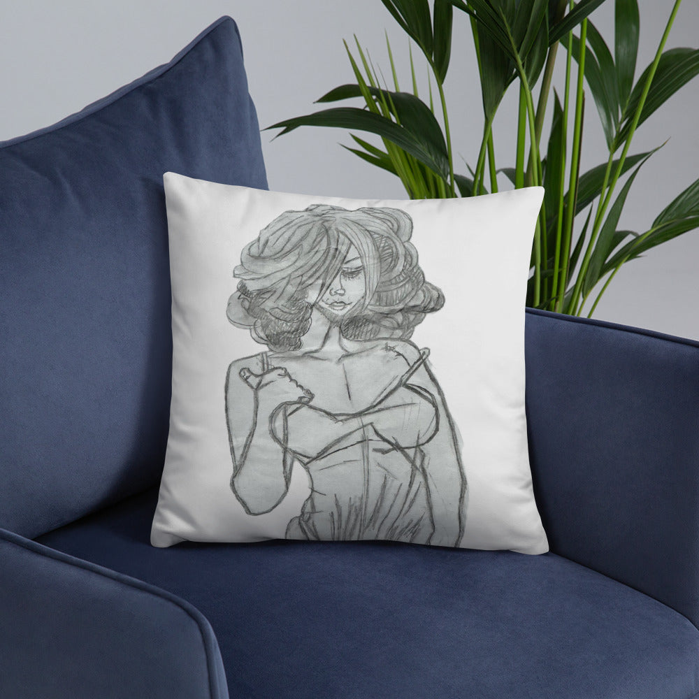 Unassuming Spirit Designed Pillow