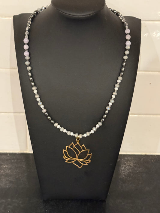 Original Flower Handmade Necklace Jewelry by Taytem Barth