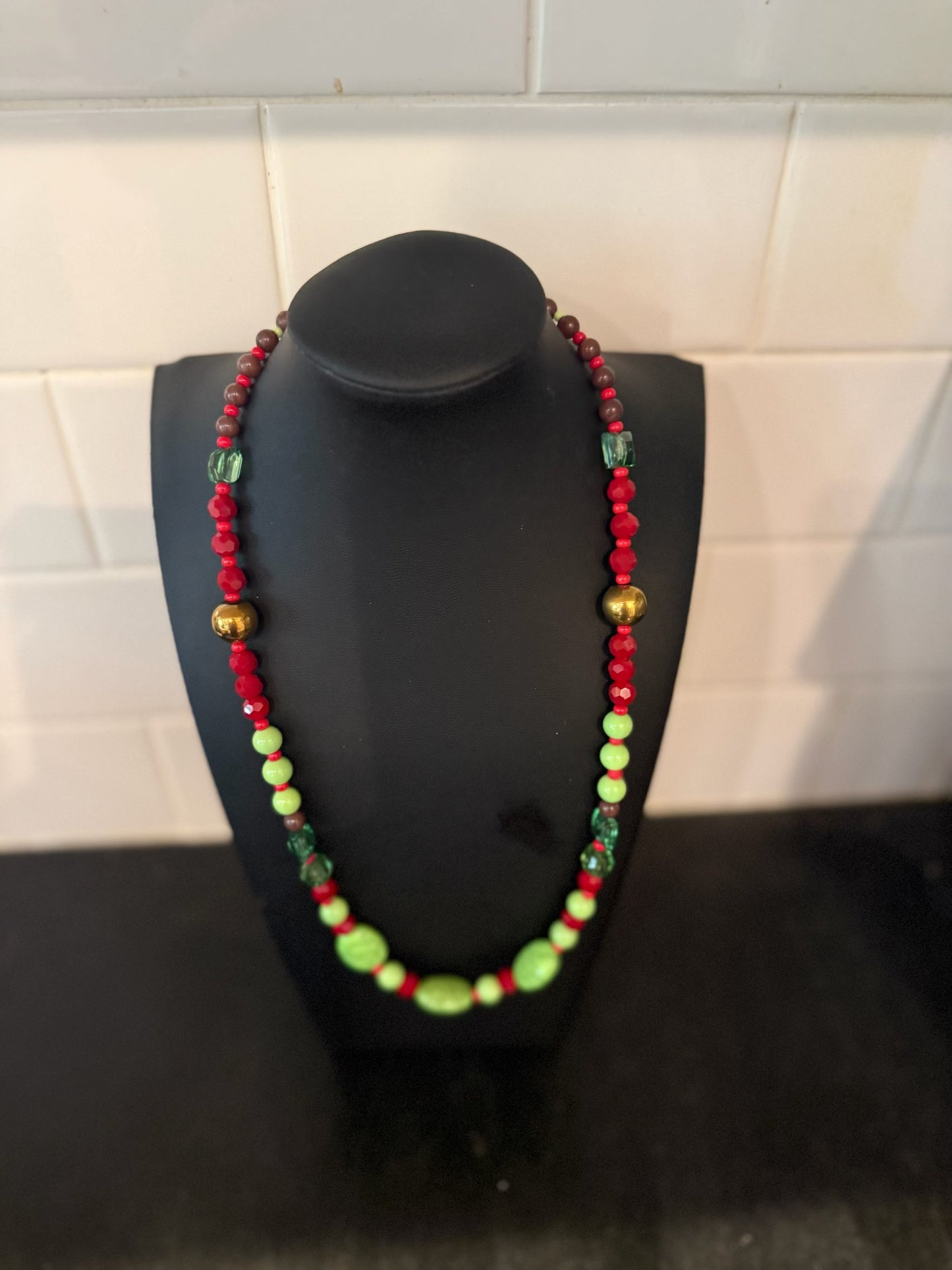 Original Holiday Necklace Jewelry by Taytem Barth