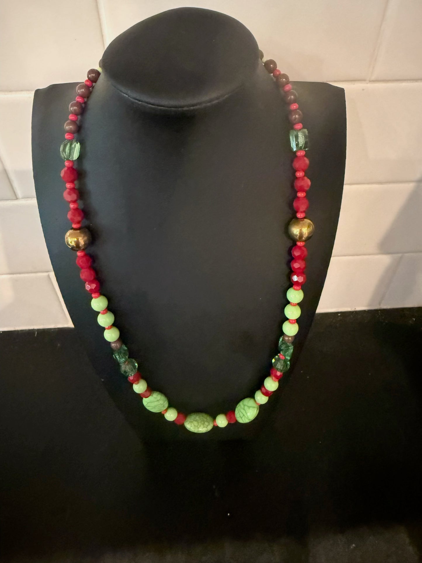 Original Holiday Necklace Jewelry by Taytem Barth