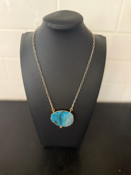 Original Necklace Moon Pendant Designed by Taytem Barth