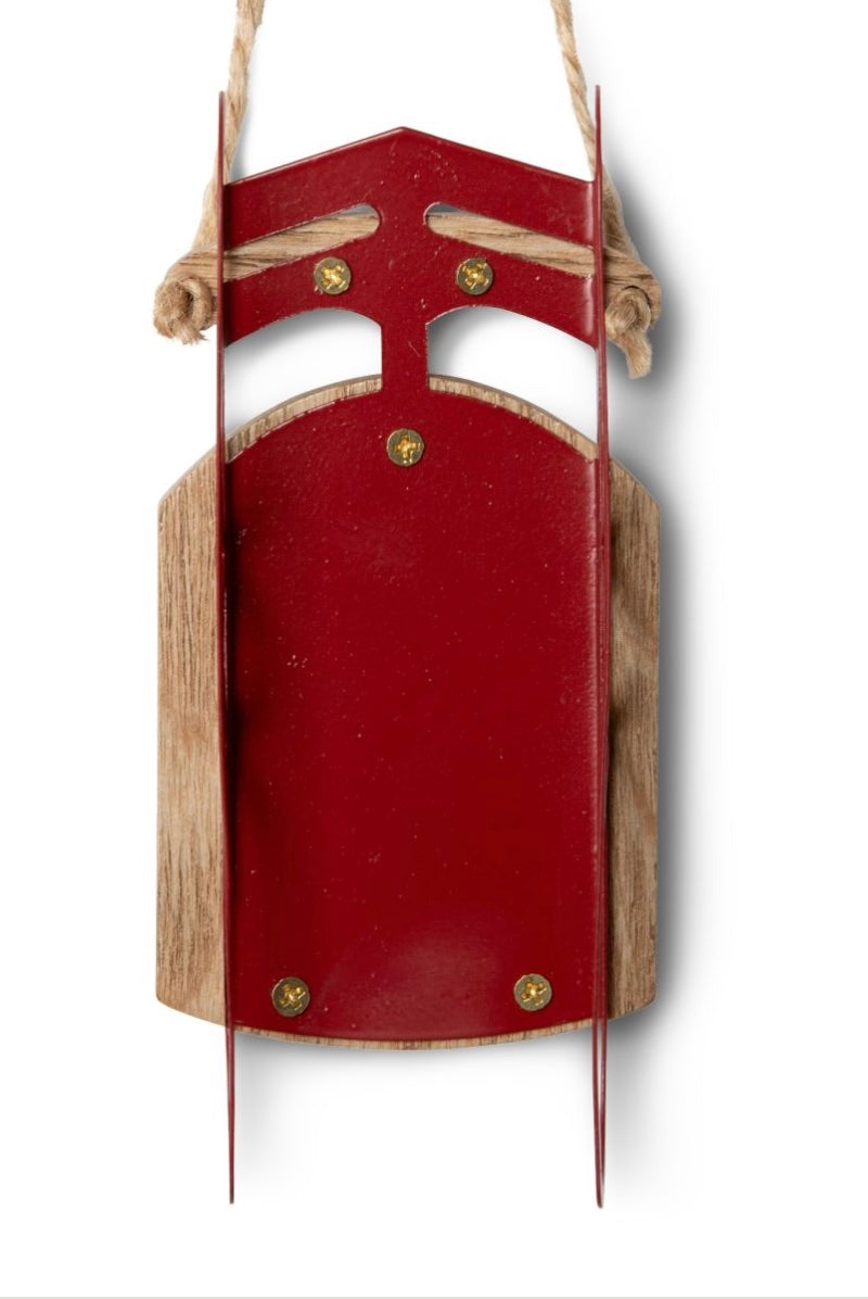 Sled Ornaments Original Artwork by Taytem Barth