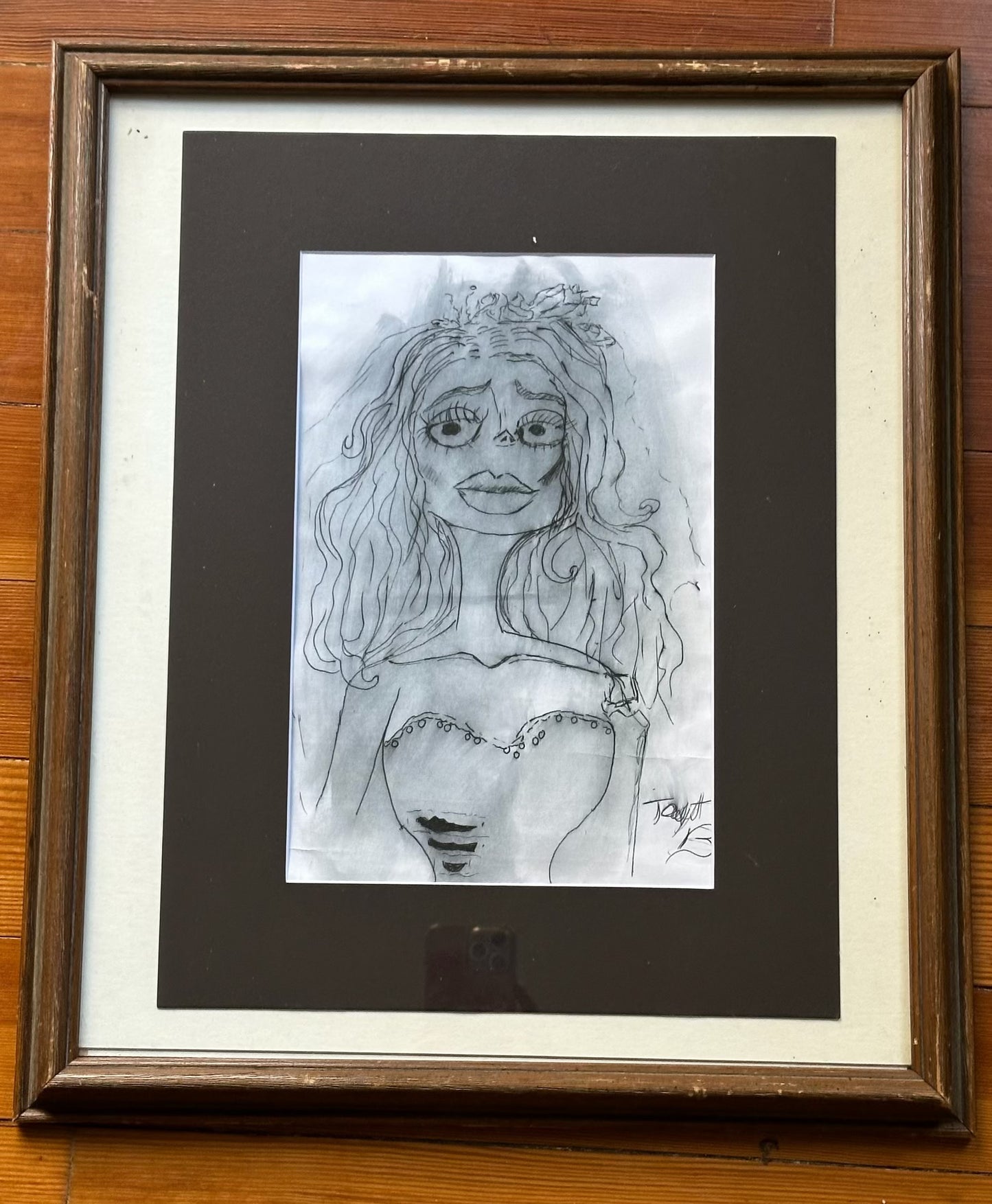 The Bride Original Artwork by Taytem Barth