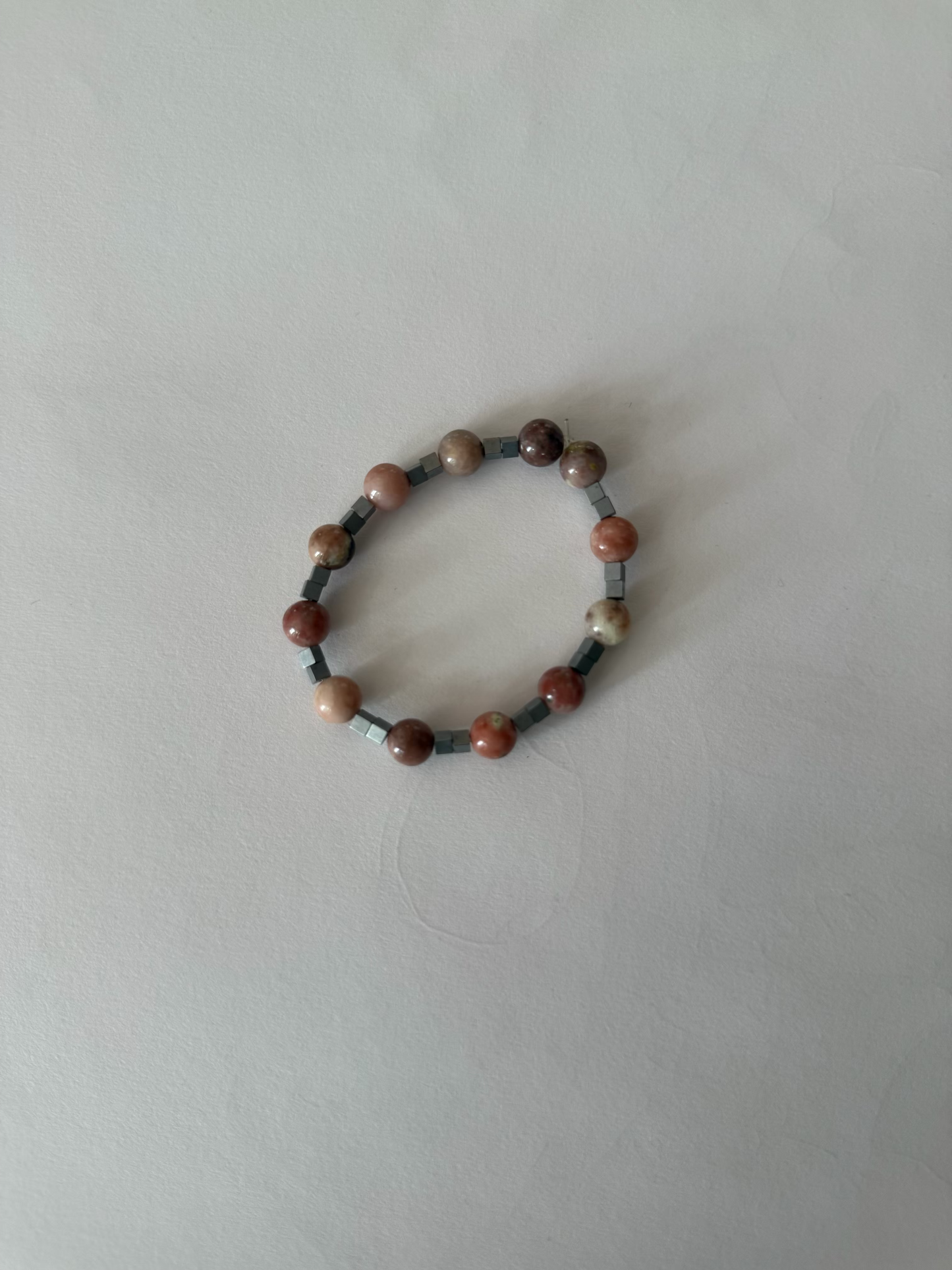 Original handmade trio of Smooth Stone bracelets