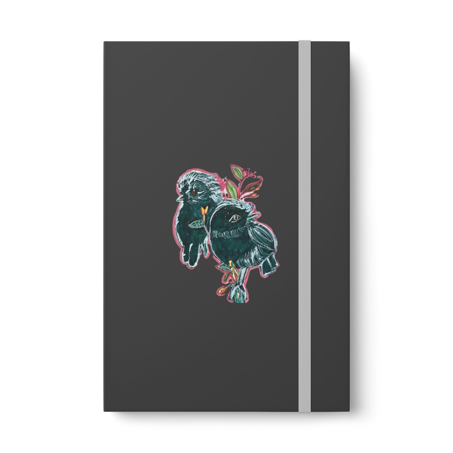 Birdie Color Contrast Notebook - Ruled