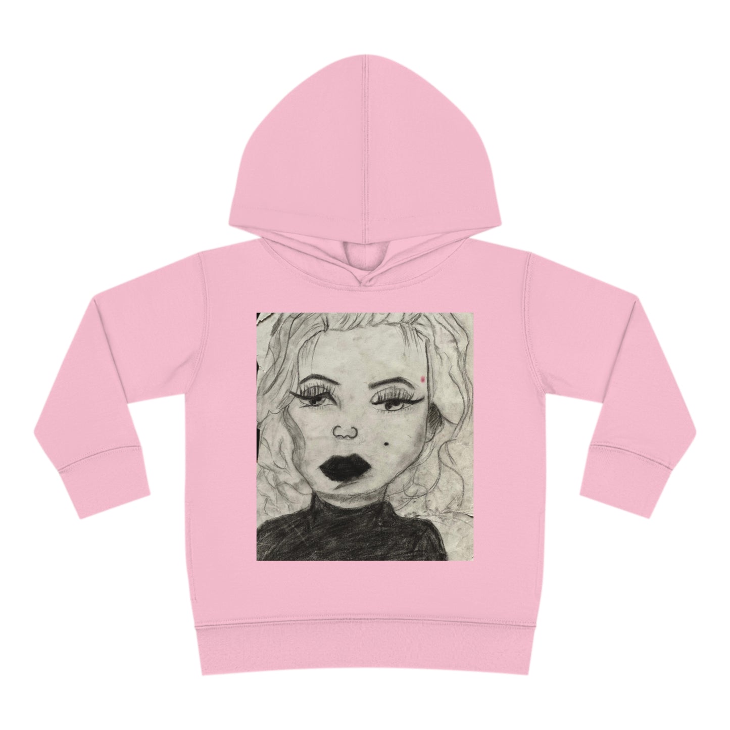 Retro 50s Leading Lady Toddler Pullover Fleece Hoodie