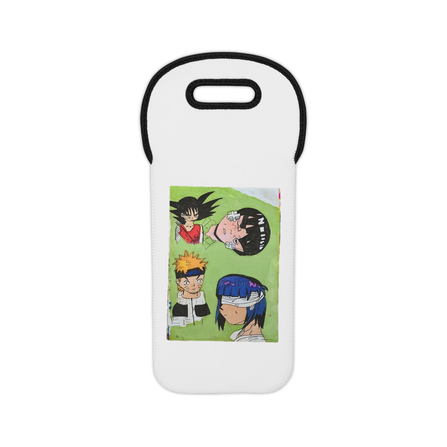 Anime Madness Wine Tote Bag