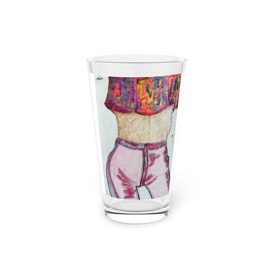 Retro 80's Pint Glass, 16oz