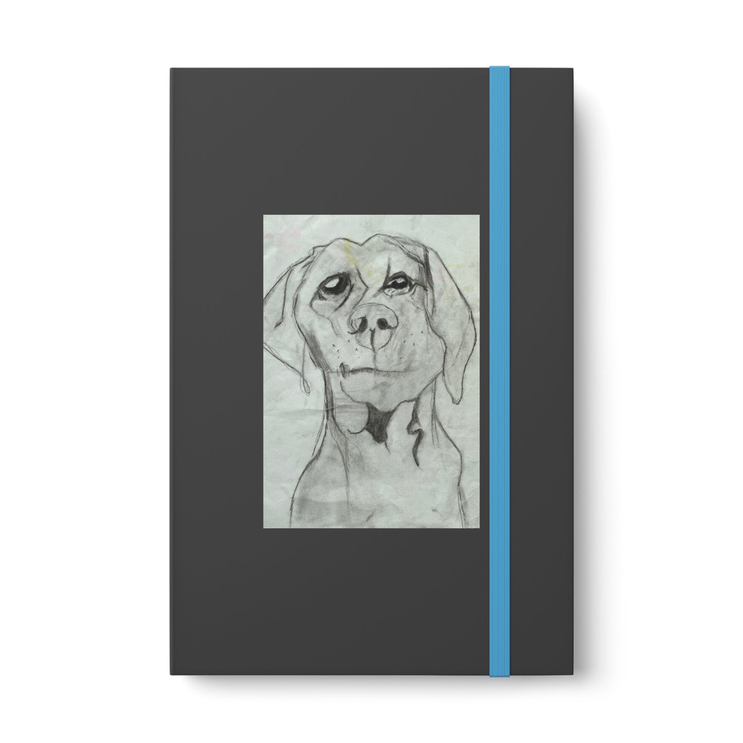 Dog Color Contrast Notebook - Ruled