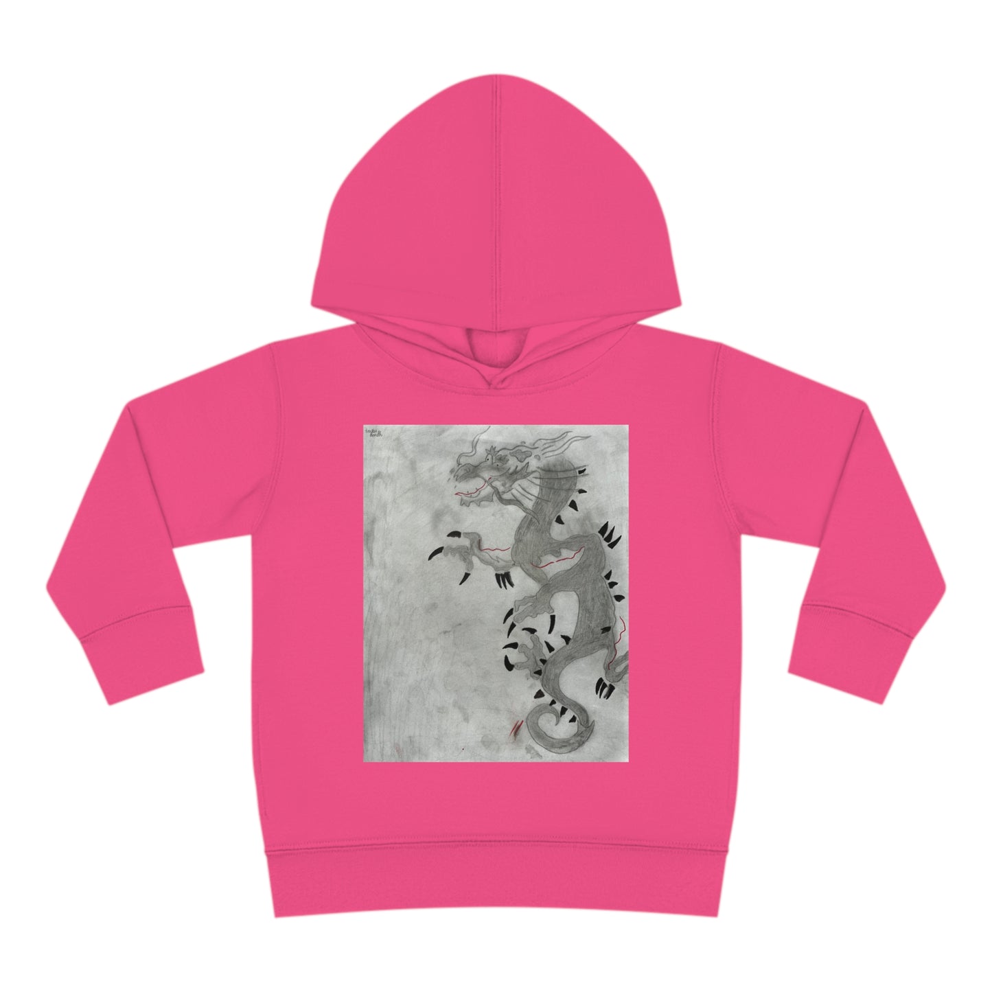 Dragon Toddler Pullover Fleece Hoodie