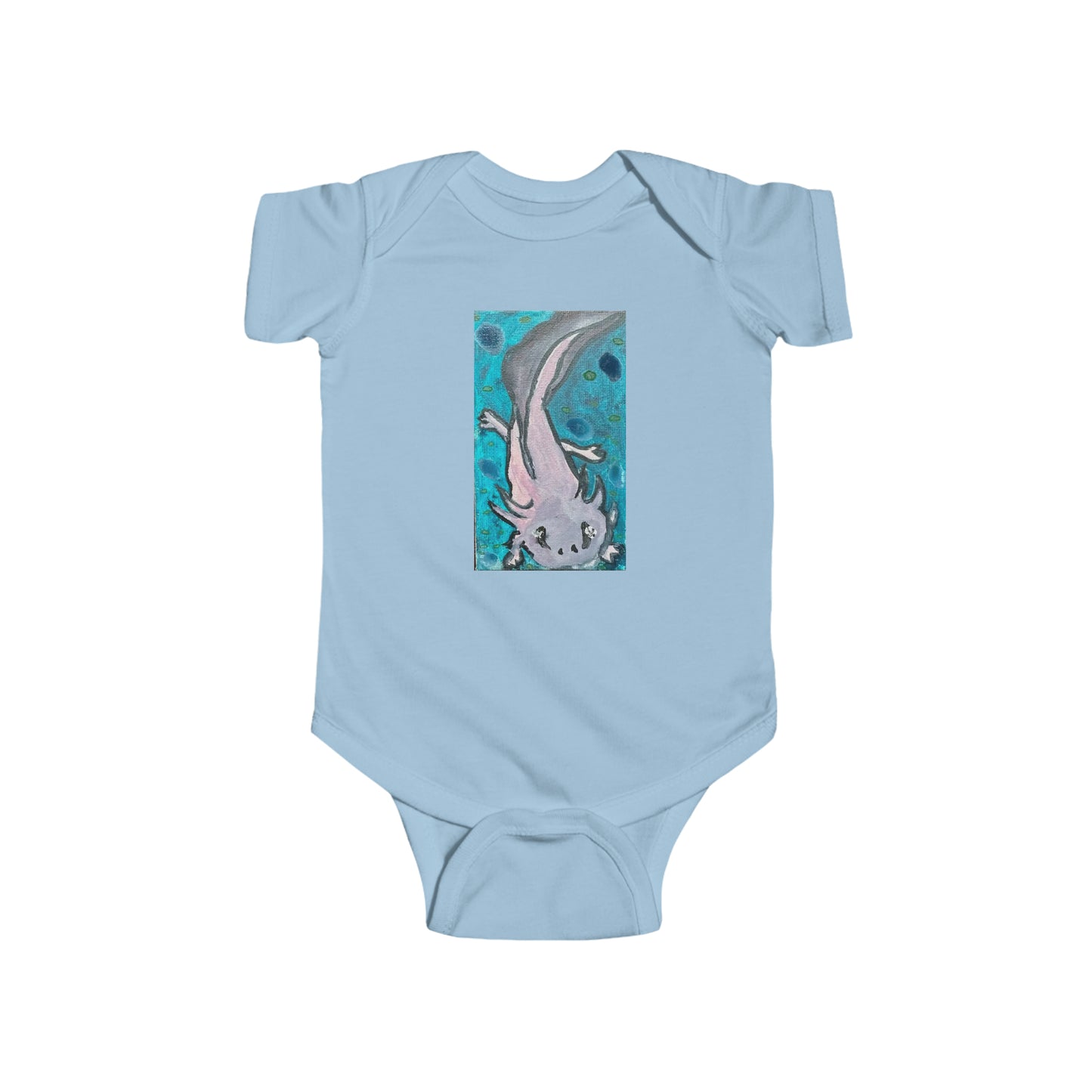 Amazing Axolotl Infant Fine Jersey Onesie