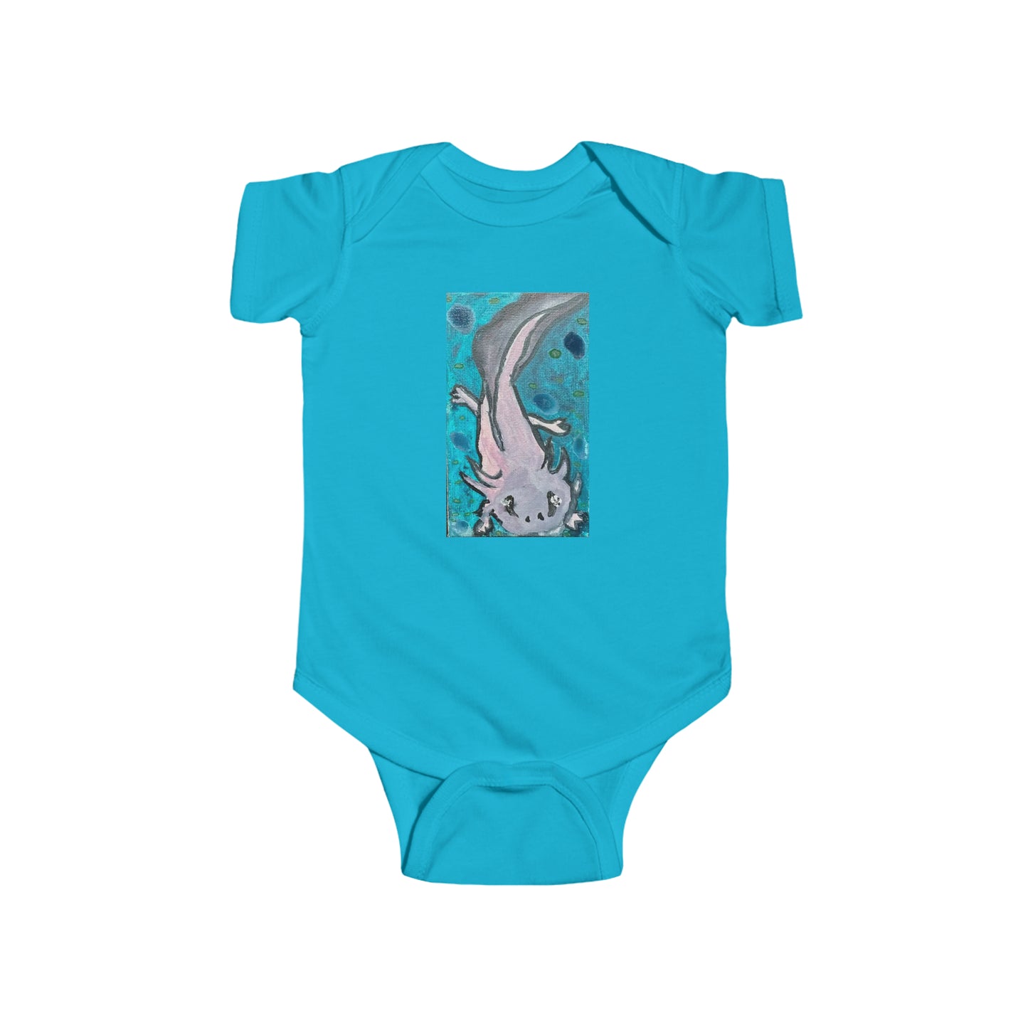 Amazing Axolotl Infant Fine Jersey Onesie