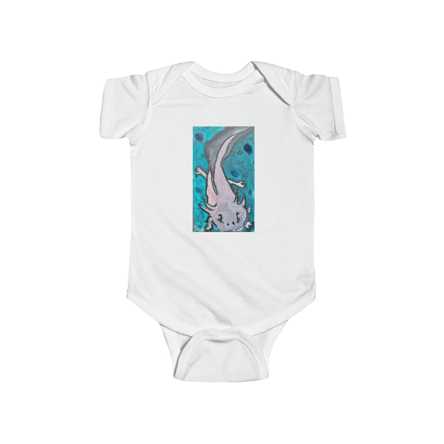 Amazing Axolotl Infant Fine Jersey Onesie