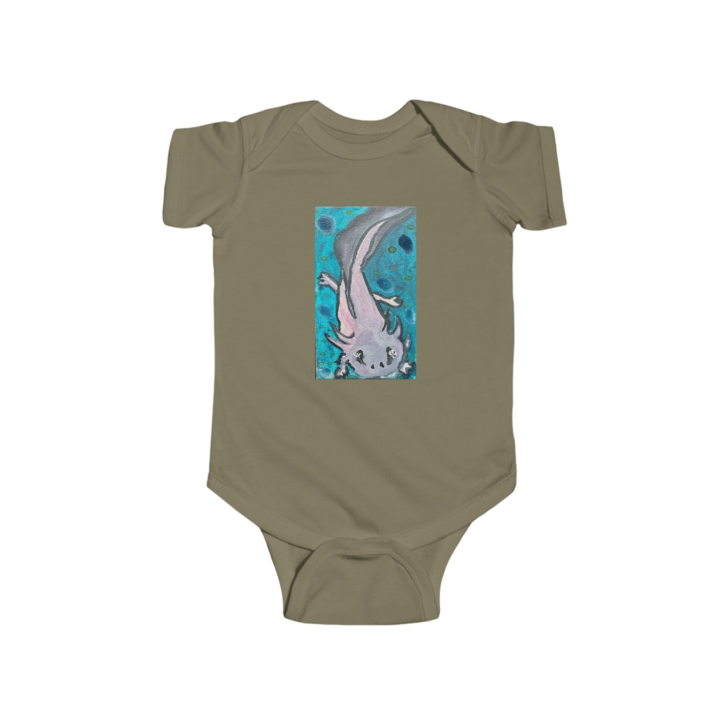 Amazing Axolotl Infant Fine Jersey Onesie