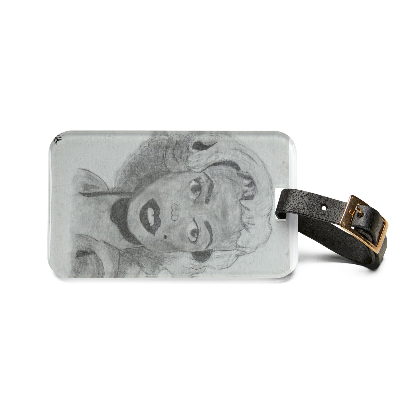 Retro 50s Leading Lady 50's Leading Lady Luggage Tag