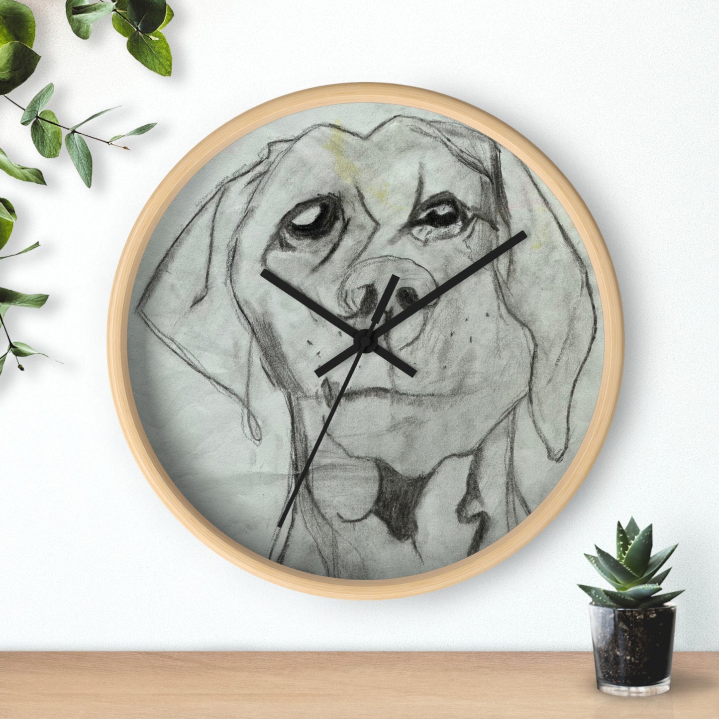 Dog Wall Clock