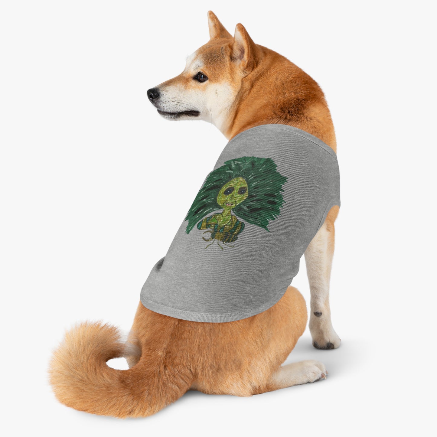 Green Lady Anime Pet Tank Top