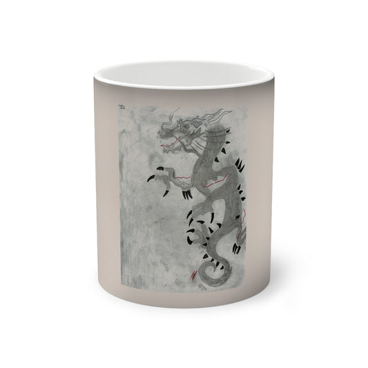 Dragon Anime Color-Changing Mug, 11oz