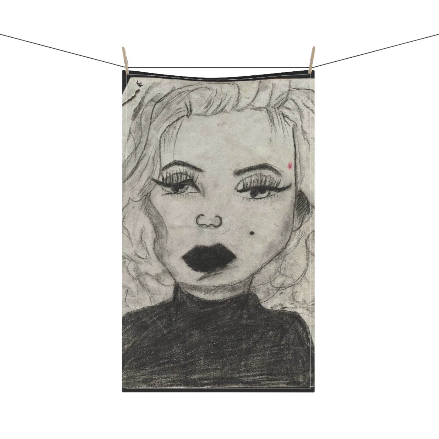 Retro 50s Leading Lady Marilyn Kitchen Towel