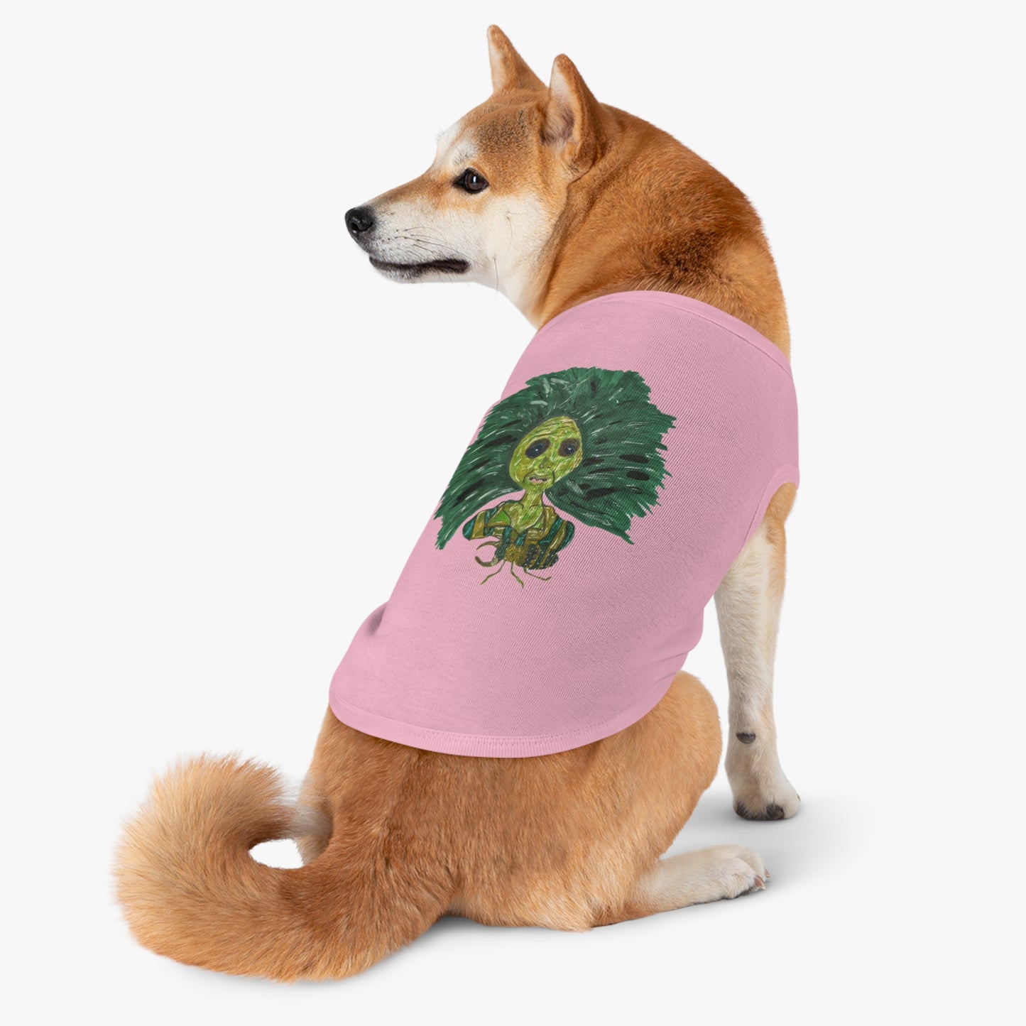 Green Lady Anime Pet Tank Top