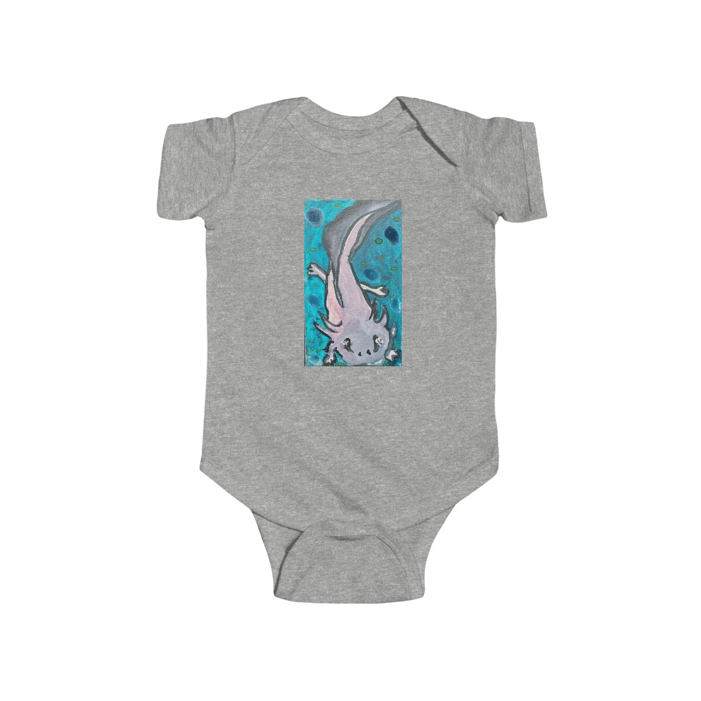 Amazing Axolotl Infant Fine Jersey Onesie