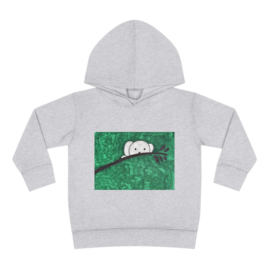 Hiding Koala Toddler Pullover Fleece Hoodie