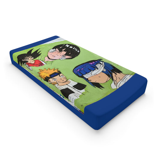 Anime Madness Baby Changing Pad Cover