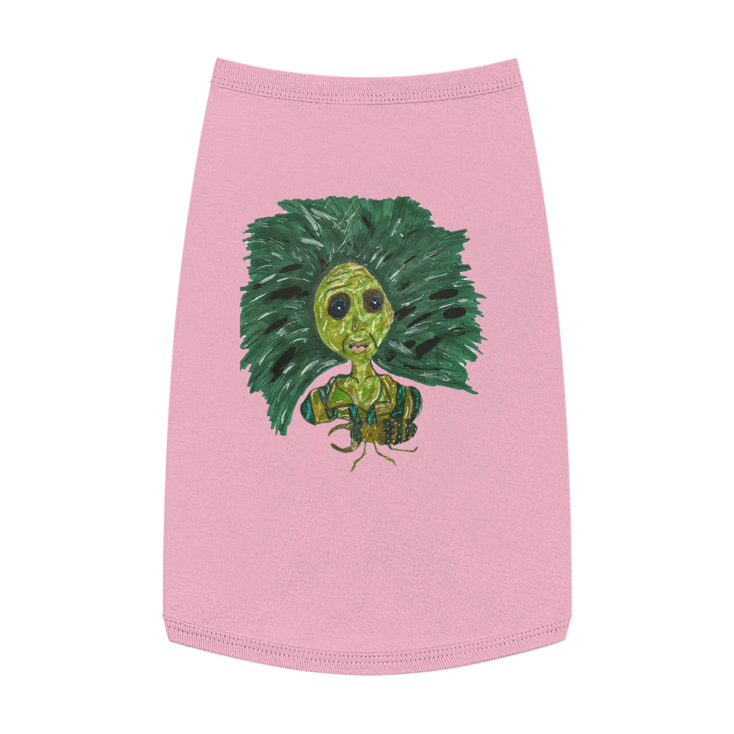 Green Lady Anime Pet Tank Top