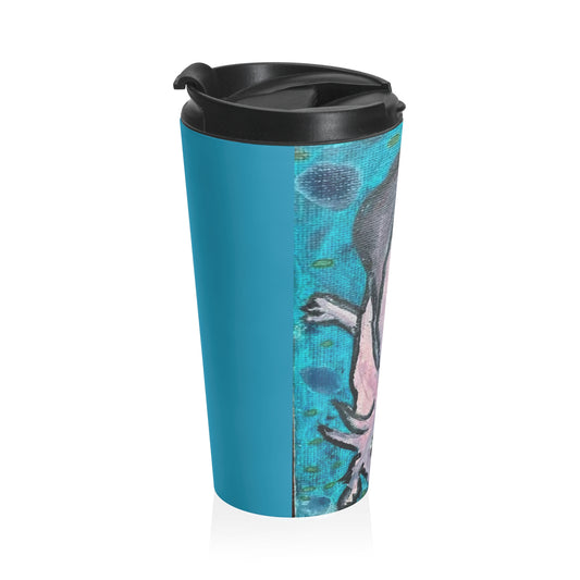 Amazing Axolotl Stainless Steel Travel Mug