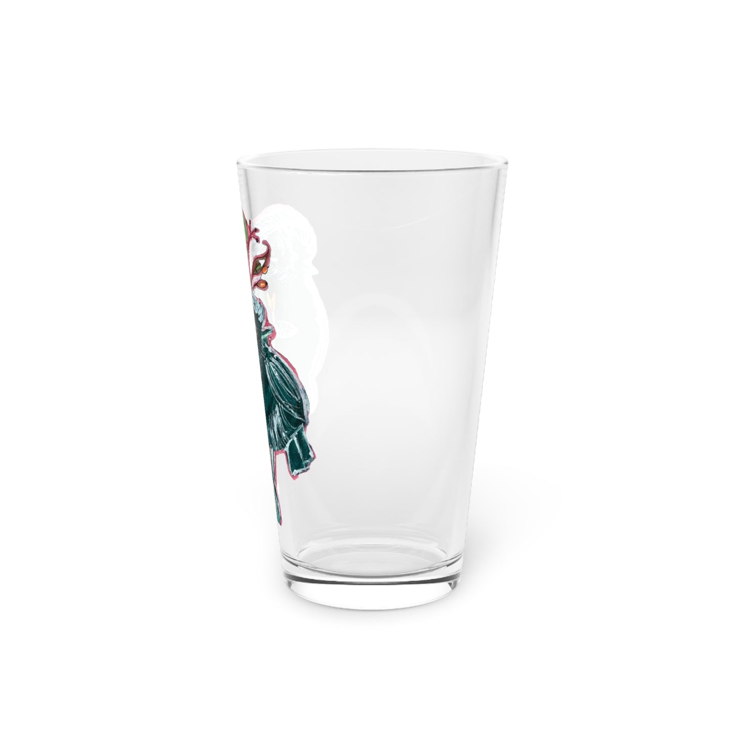 Birdie Pint Glass, 16oz