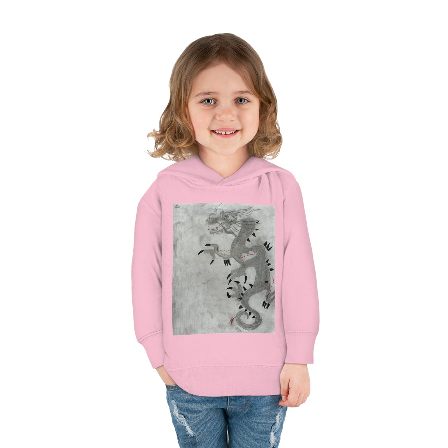 Dragon Toddler Pullover Fleece Hoodie