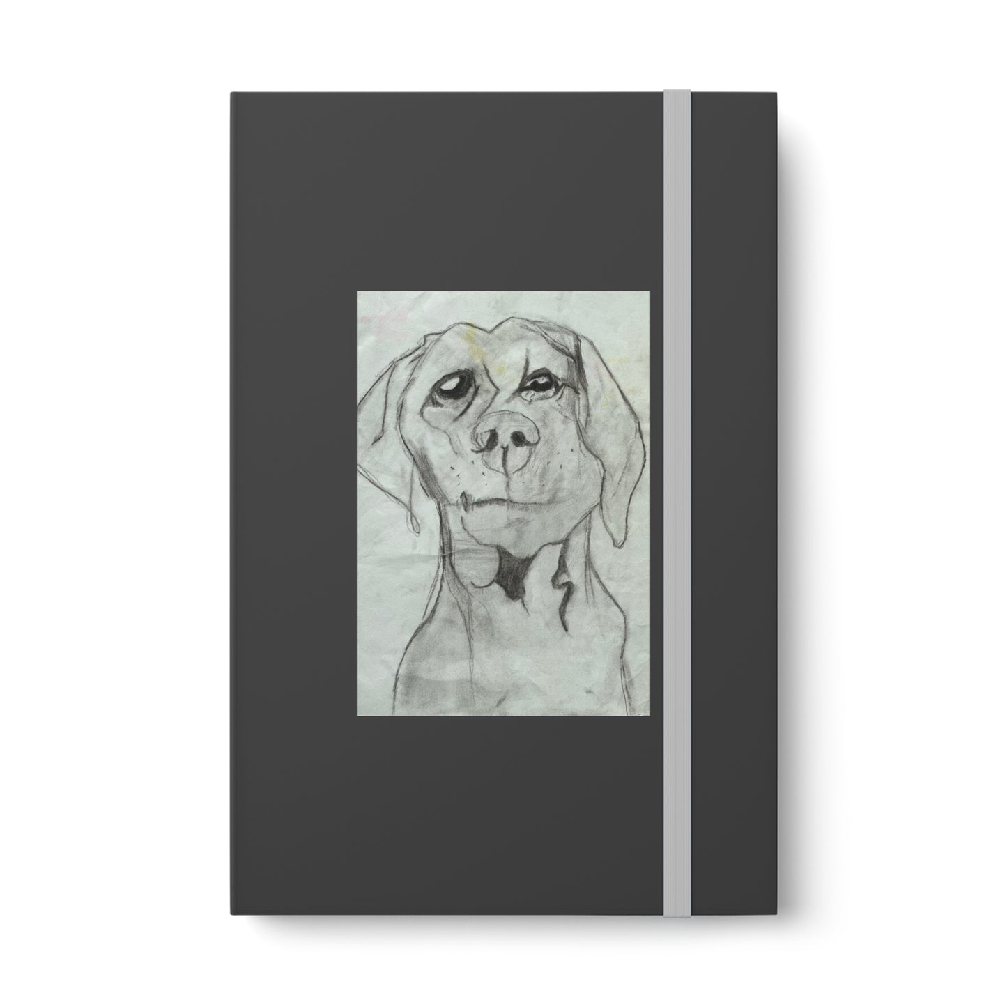 Dog Color Contrast Notebook - Ruled