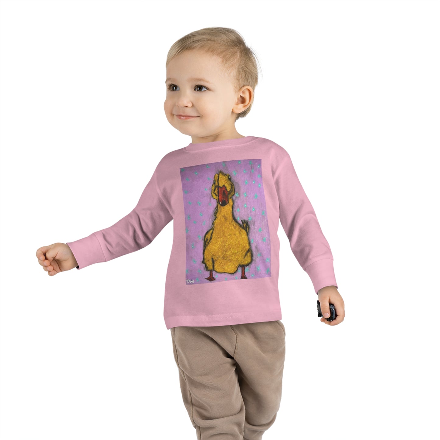 Lucky Duck Toddler Long Sleeve Tee