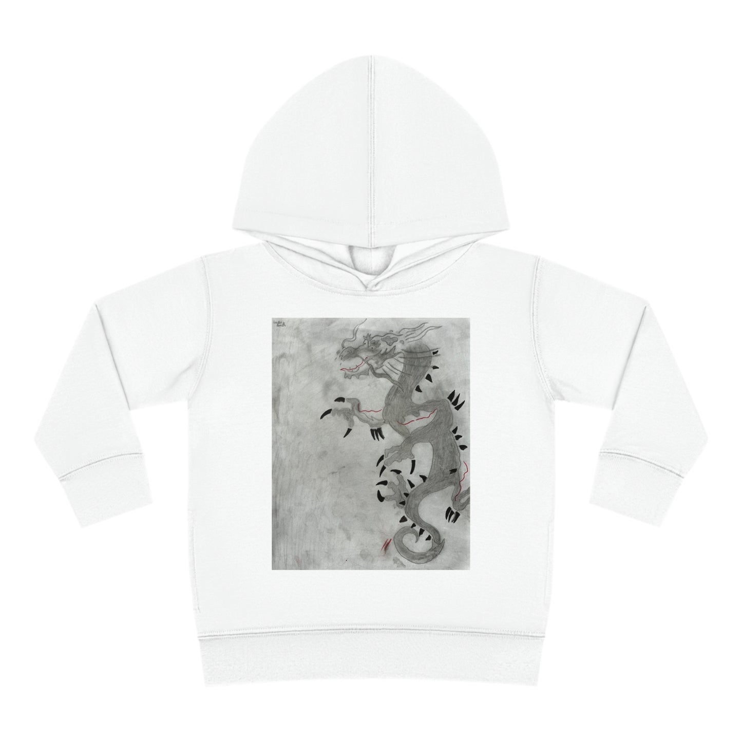 Dragon Toddler Pullover Fleece Hoodie