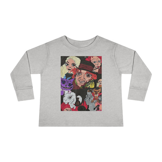 Hatters Madness Toddler Long Sleeve Tee
