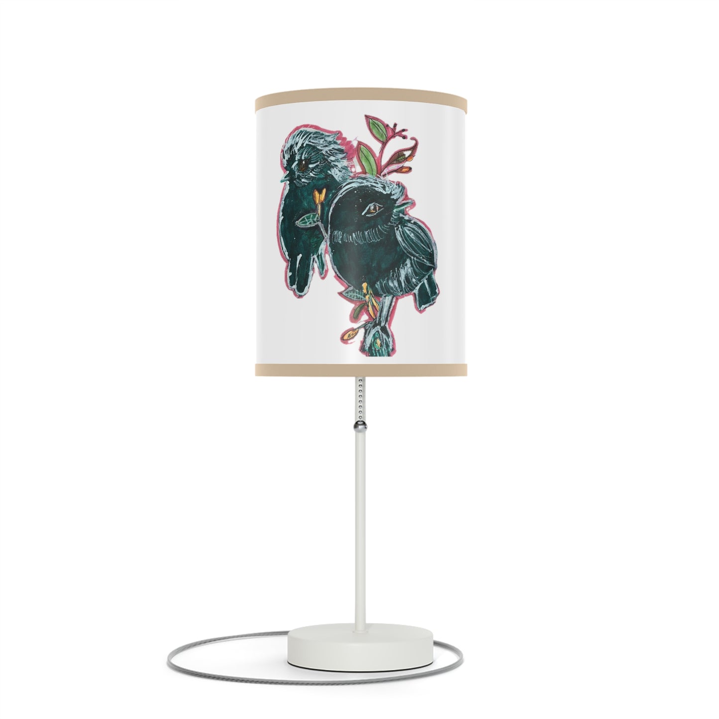 Birdie Original Artwork Lamp