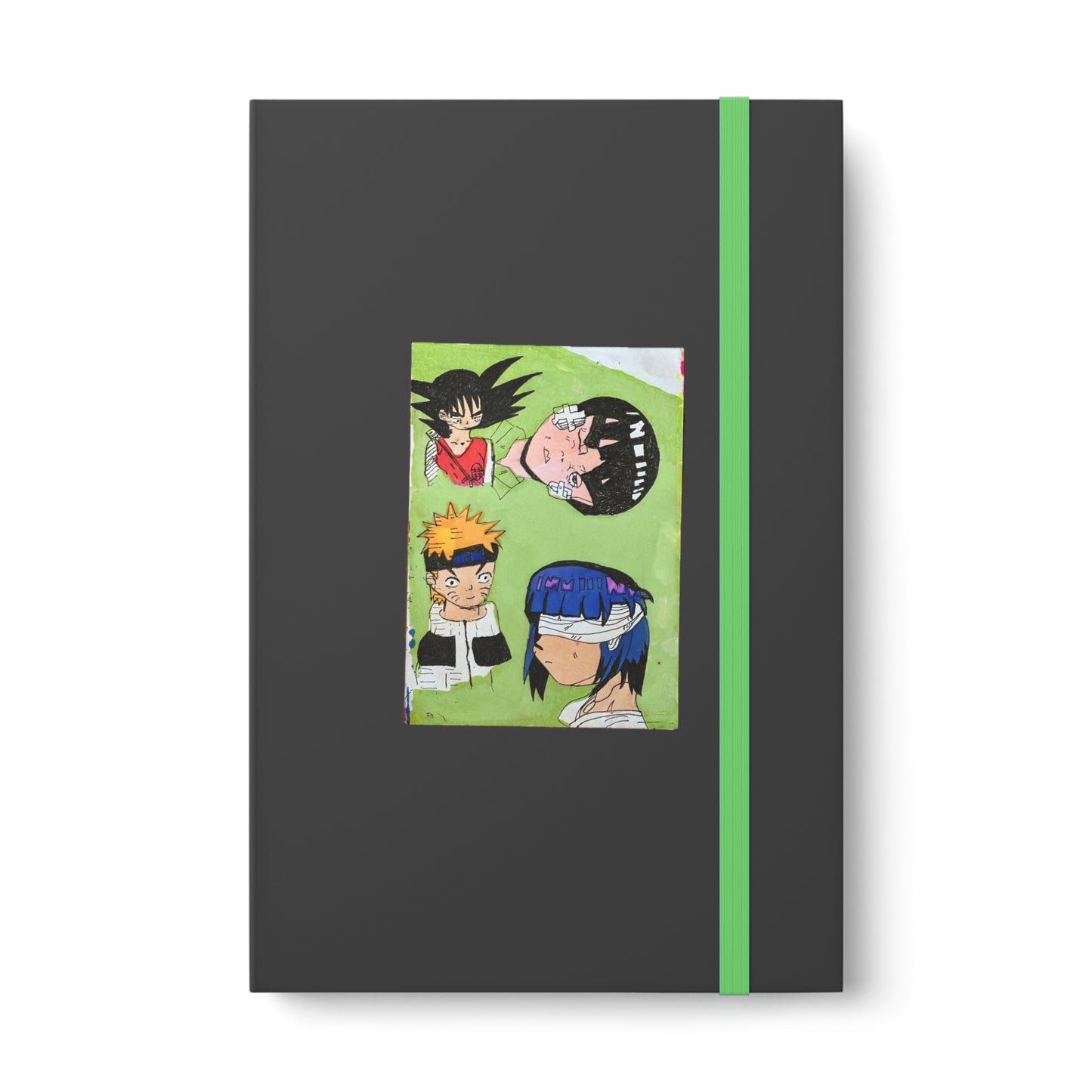 Anime Madness Color Contrast Notebook - Ruled