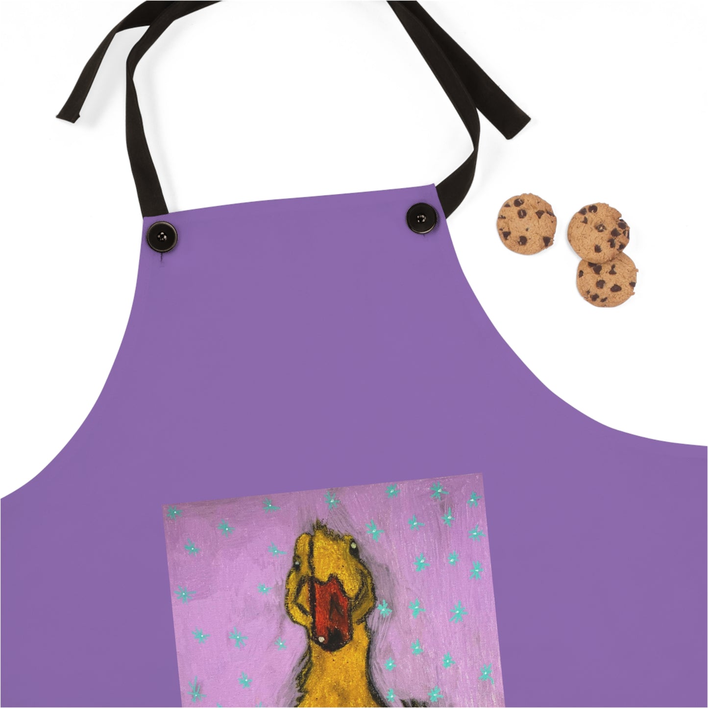 Lucky Duck Apron Original Artwork