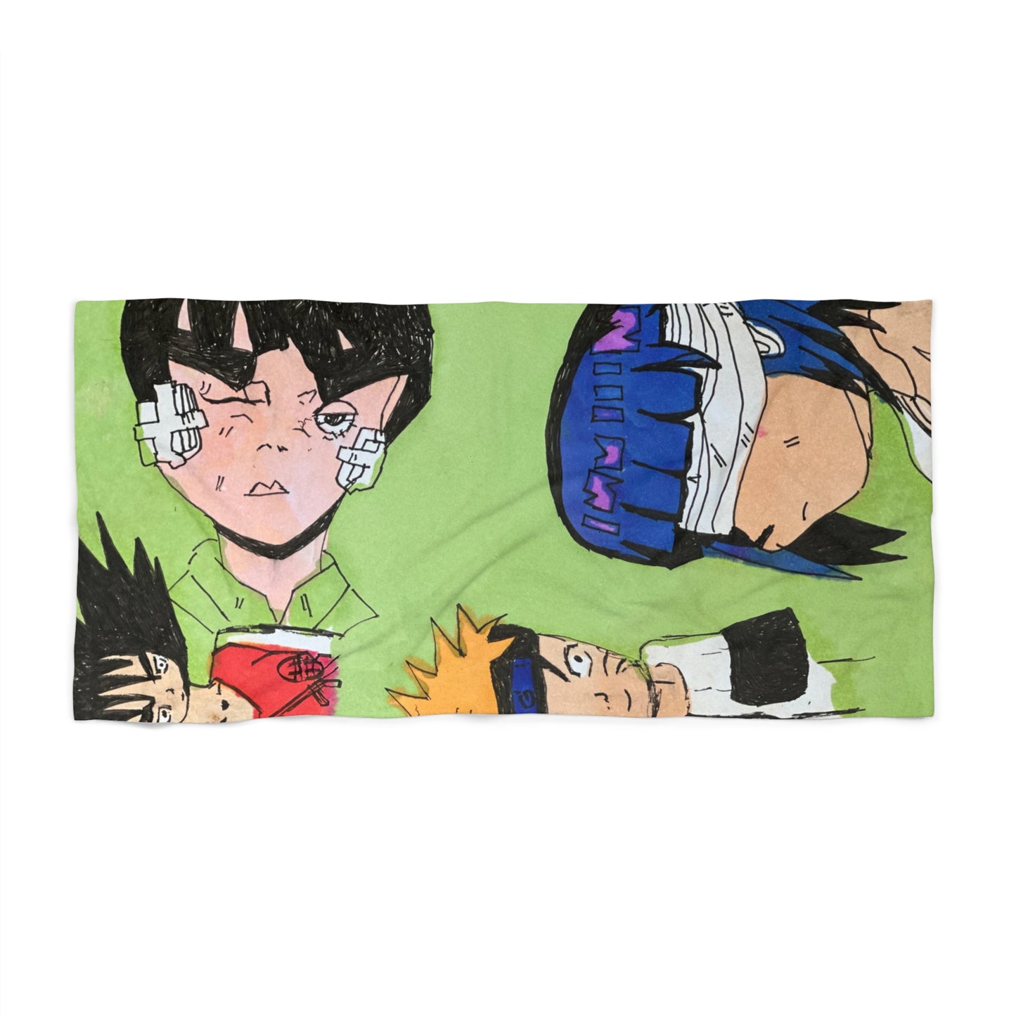 Anime Madness Beach Towel