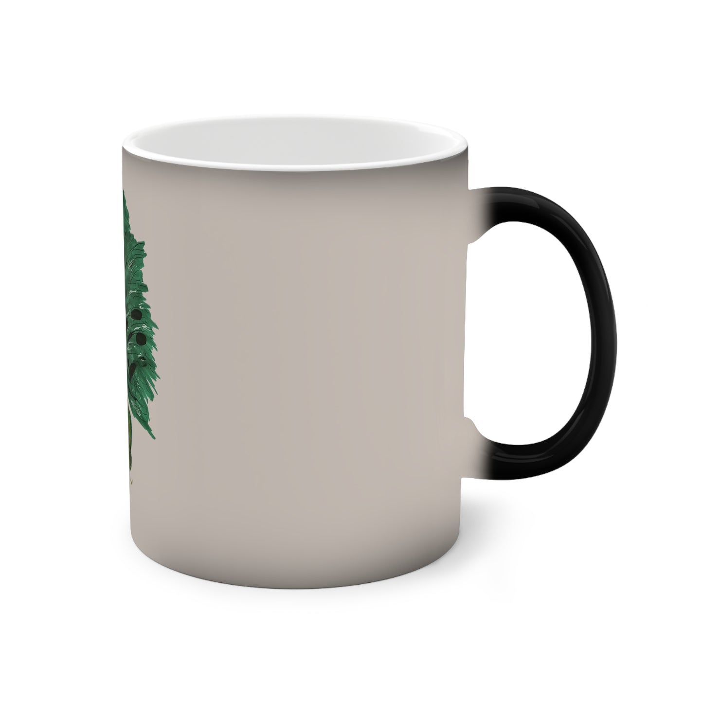 Green Lady Color-Changing Mug, 11oz