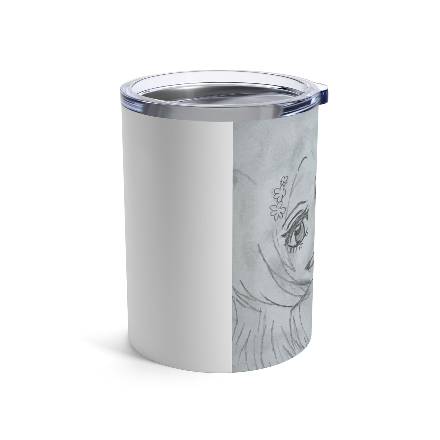 Anime Smiling Girl Tumbler 10oz