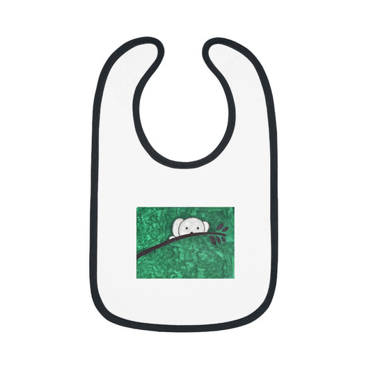 Hiding Koala Baby Jersey Bib