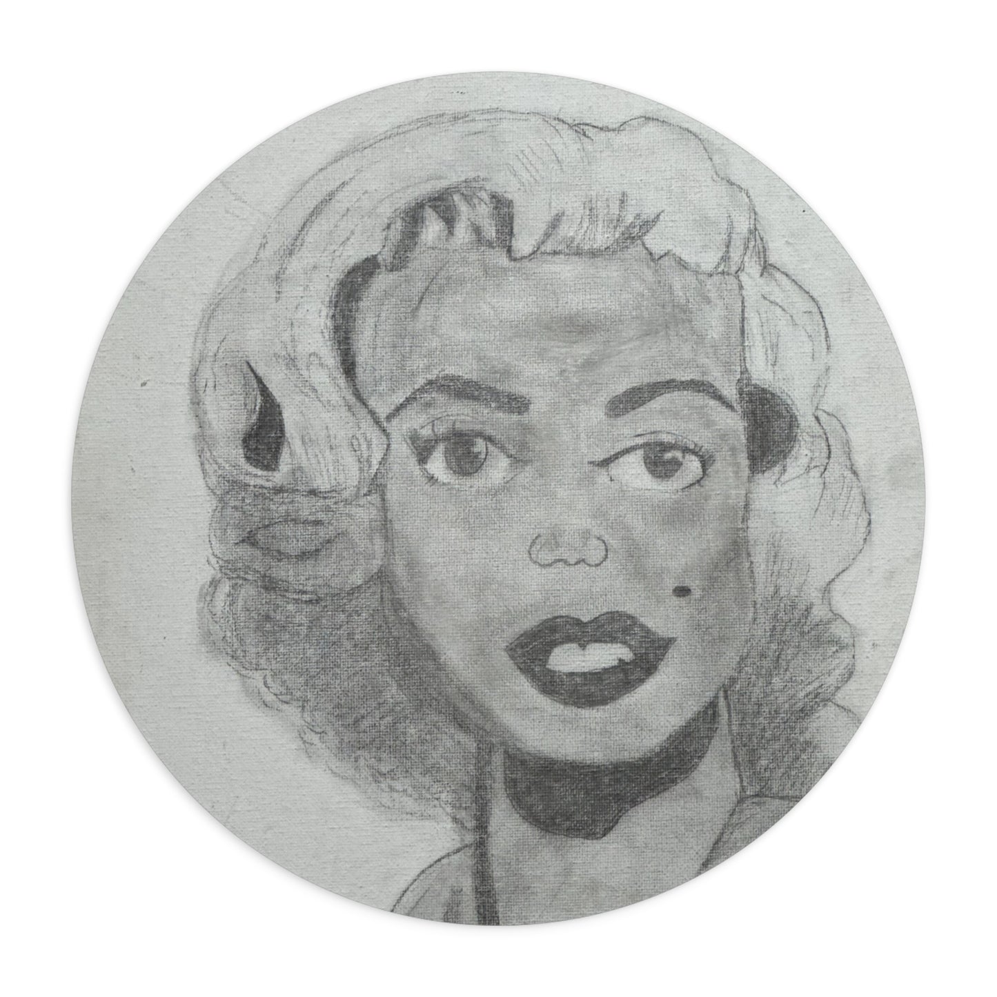 Retro 50s Leading Lady 50s Mouse Pad