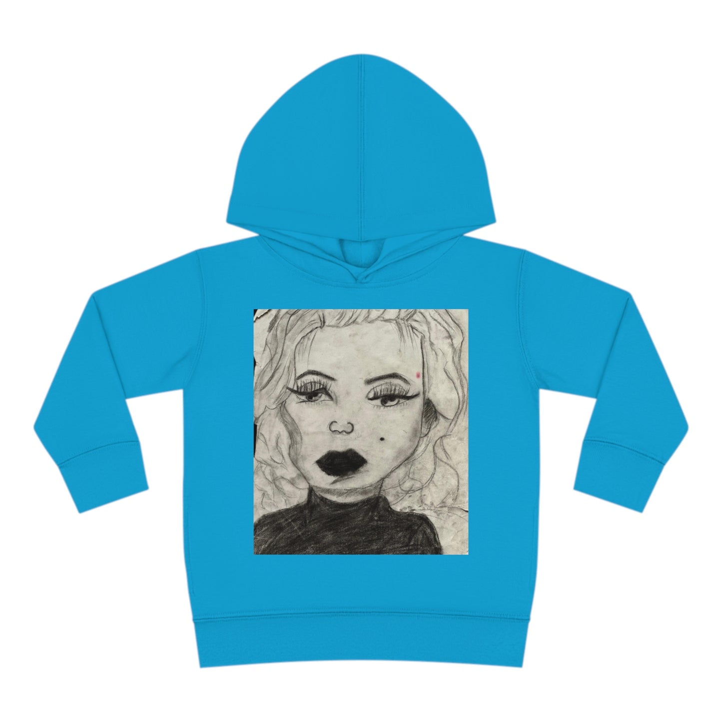 Retro 50s Leading Lady Toddler Pullover Fleece Hoodie