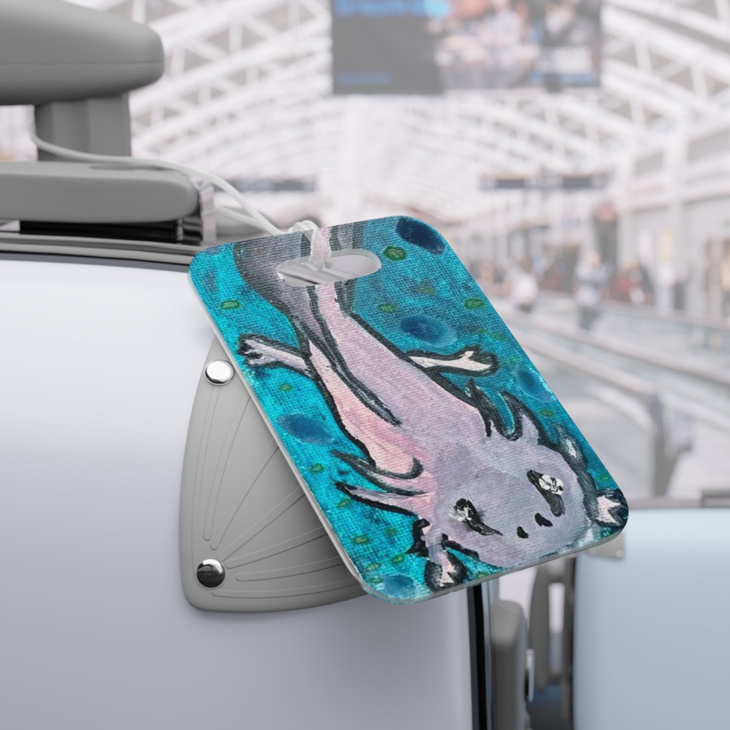 Amazing Axolotl Luggage Tags